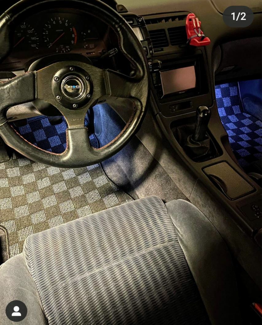 トウリヤ様mat p bkm NISSAN 300ZX Z32 JDM FAIRLADY FRONT AND REAR PASSENGER SIDE