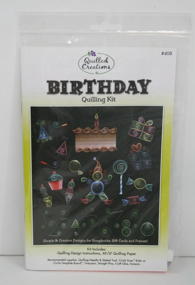 Quilled Creations Set de 2 Kits de Papel Quilling Cumpleaños Boda y Romance Floral Foto 4 de 4