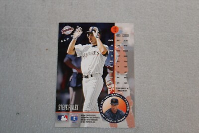 1996 Leaf - Steve Finley #12 for sale online | eBay