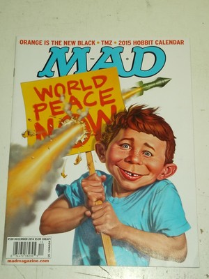 MAD #530 DECEMBER 2014 E.C. PUBLICATIONS UK MAGAZINE ORANGE IS THE NEW BLACK TMZ