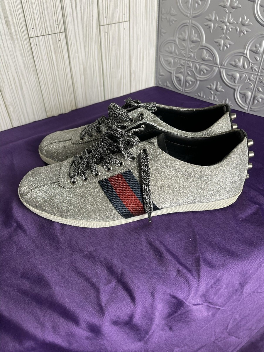 GUCCIグリッター スタッズ付き スニーカー Gucci Glitter Sneakers | eBay