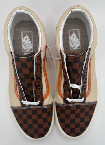 New Vans Checker Mixed Utility Old Skool Skate Shoes Sneakers Size M-11.5/W-13 - Picture 4 of 11