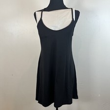 Yana K NWT Hudson Black Mini Dress O/S