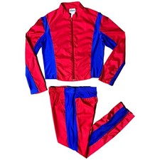 Vintage Sportco Portland Oregon Running Track Suit 2 Piece Set Size Medium AS IS