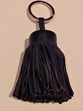 used Hermes Carmen Uno - Dos Key Ring Electric dark Blue free shipping