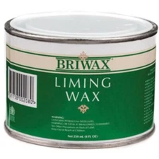 Briwax Liming Wax Adds White Grained Finish to Wood, 250 ML / 8 Fl. Oz.