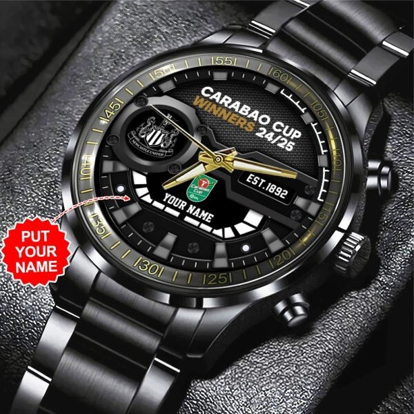 Personalized Newcastle United Stainless Steel Watch UK