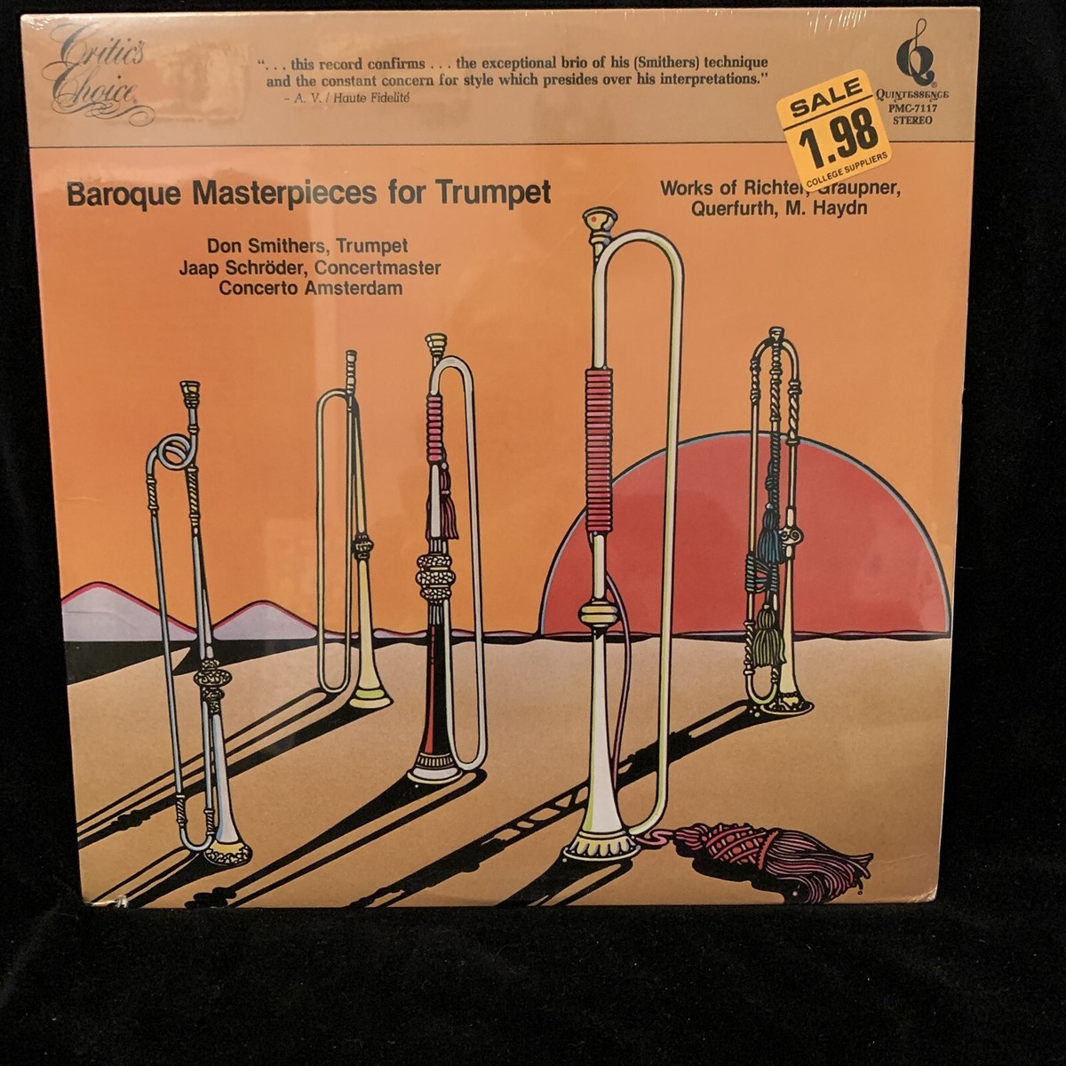 DON SMITHERS trumpet Baroque Masterpieces - Schroder, QUINTESSENCE