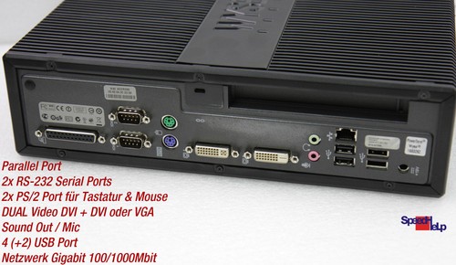 Computer PC AMD Sempron 210U 32GB SSD SATA 1GB DDR2 Parallel RS-232 Windows XP 7 - Picture 2 of 8
