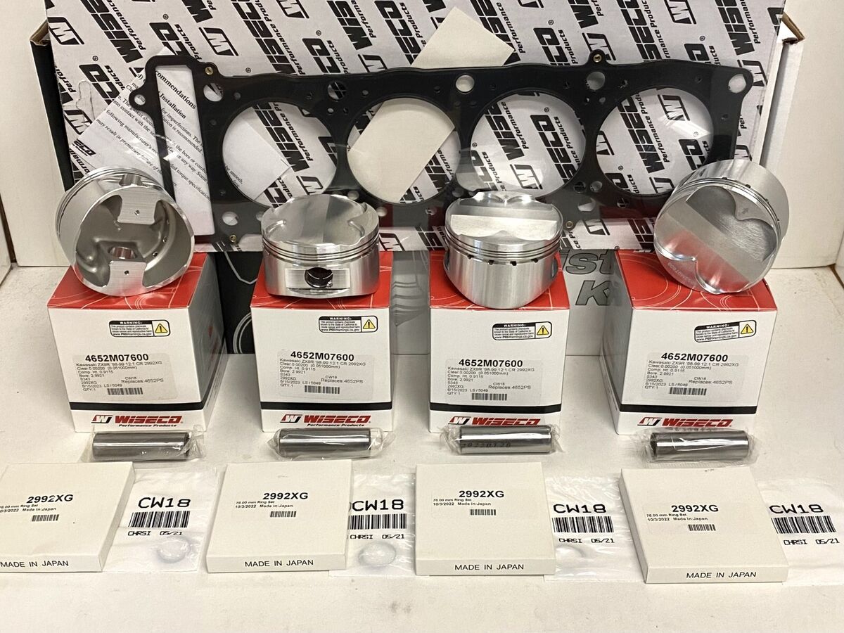 WISECO R923 923cc BIG BORE PISTON KIT ZX-9R ZX9 ZX 9 ZX9R WISECO R923 923cc BIG BORE PISTON KIT ZX-9R ZX9 ZX 9 ZX9R