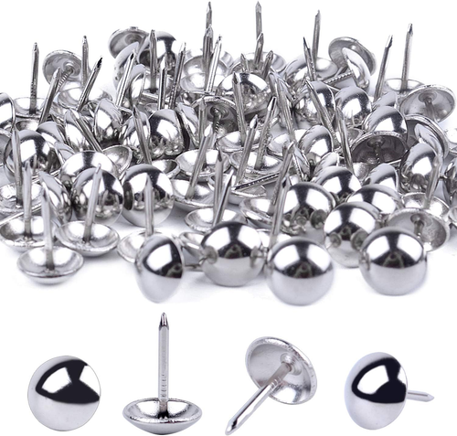 100 piezas de tachuelas para tapicería, clavos para muebles - Picture 8 of 12