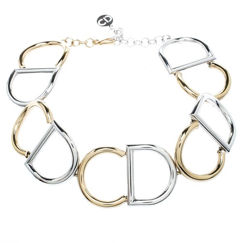 Dior CD Logo Choker Necklace 