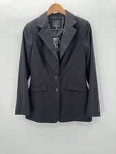 THE LIMITED Women's Size Small Black Pinstripe Blazer NEW