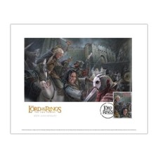 New Zealand 2022 The Lord of the Rings Battle of Helm's Deep Art Print