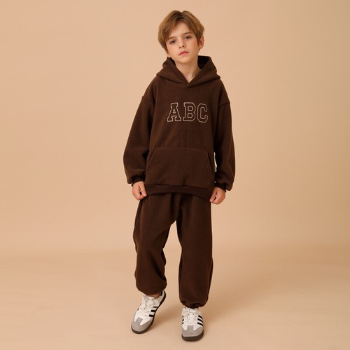 Tracksuit Set Printed Hoodie Kids Girl Boy Tops Sports Pants Outfits Clothes AU - Picture 5 of 22