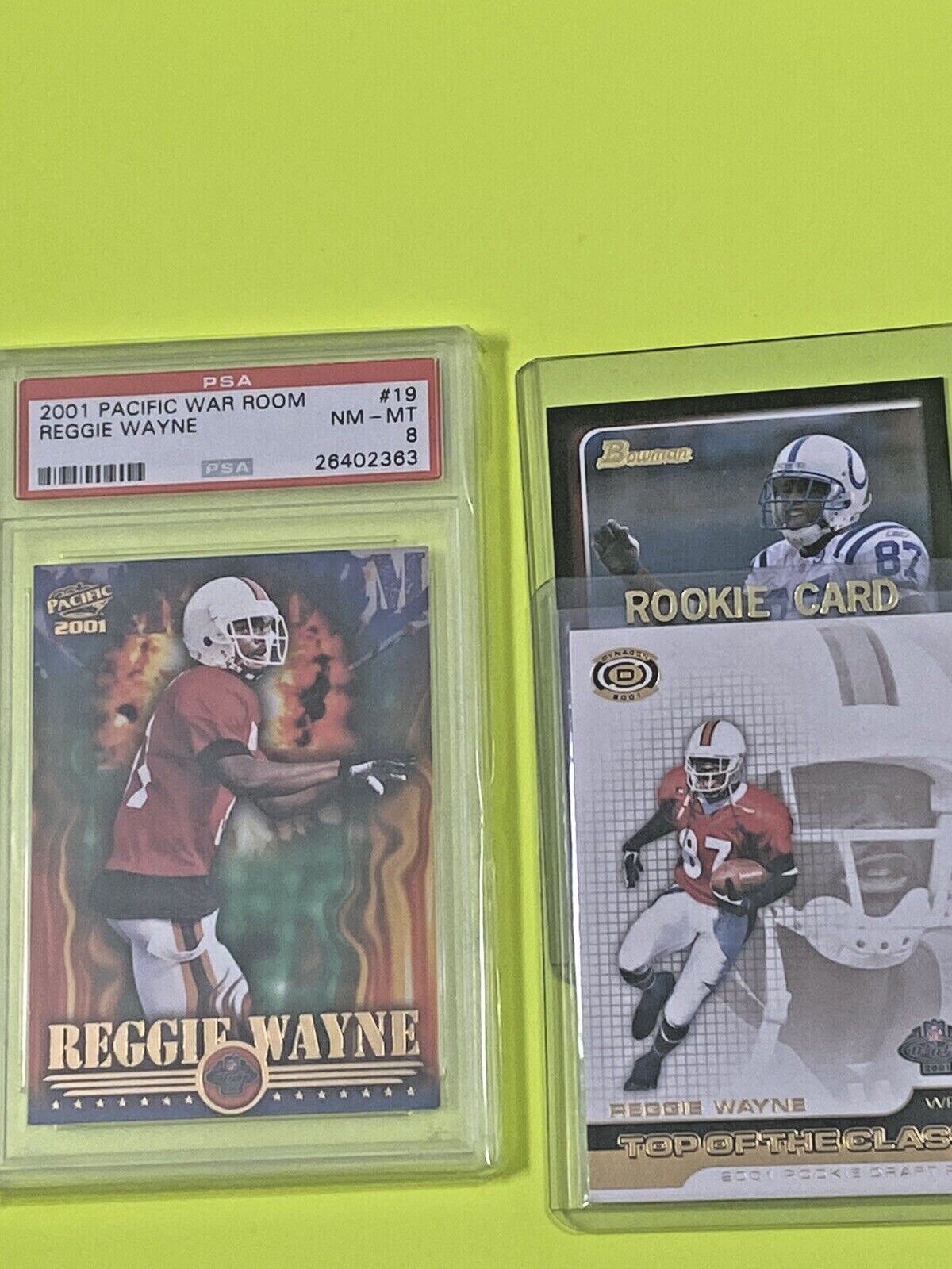 Reggie Wayne Pacific War Room #19 Base
