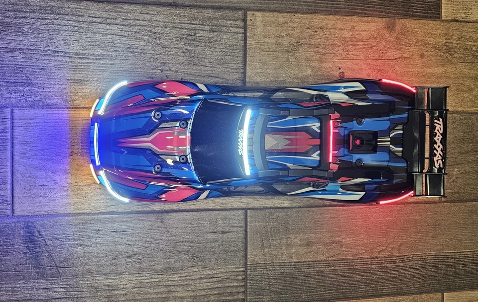 LED Lights for 1:10 scale Traxxas Rustler 4X4 VXL, Losi, Redcat, HPI, ARRMA,craw - Image 4 of 4