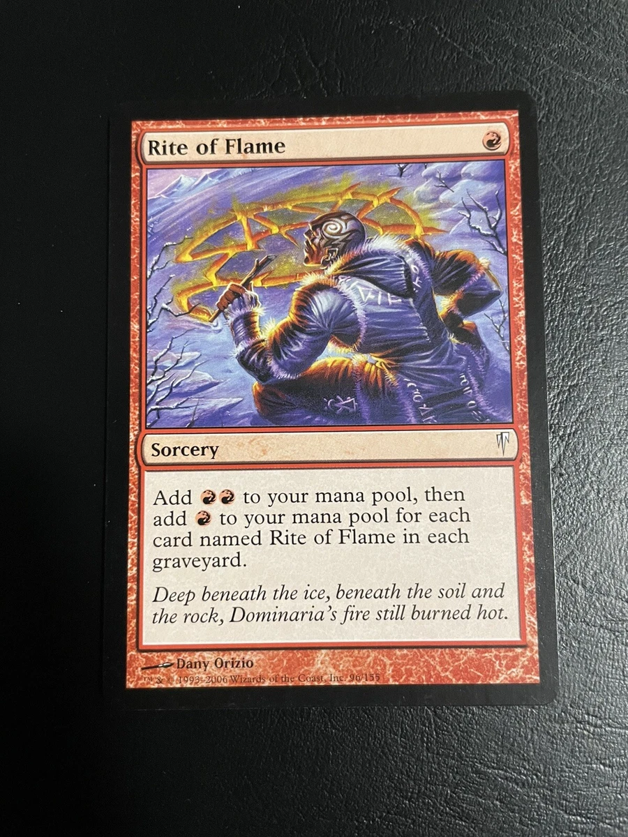 Mtg Rite Of Flame