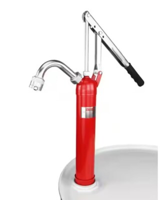 Zeeline Hand Operated Lever Drum Pump with All Steel Body 1 Gallon Per 9 Strokes