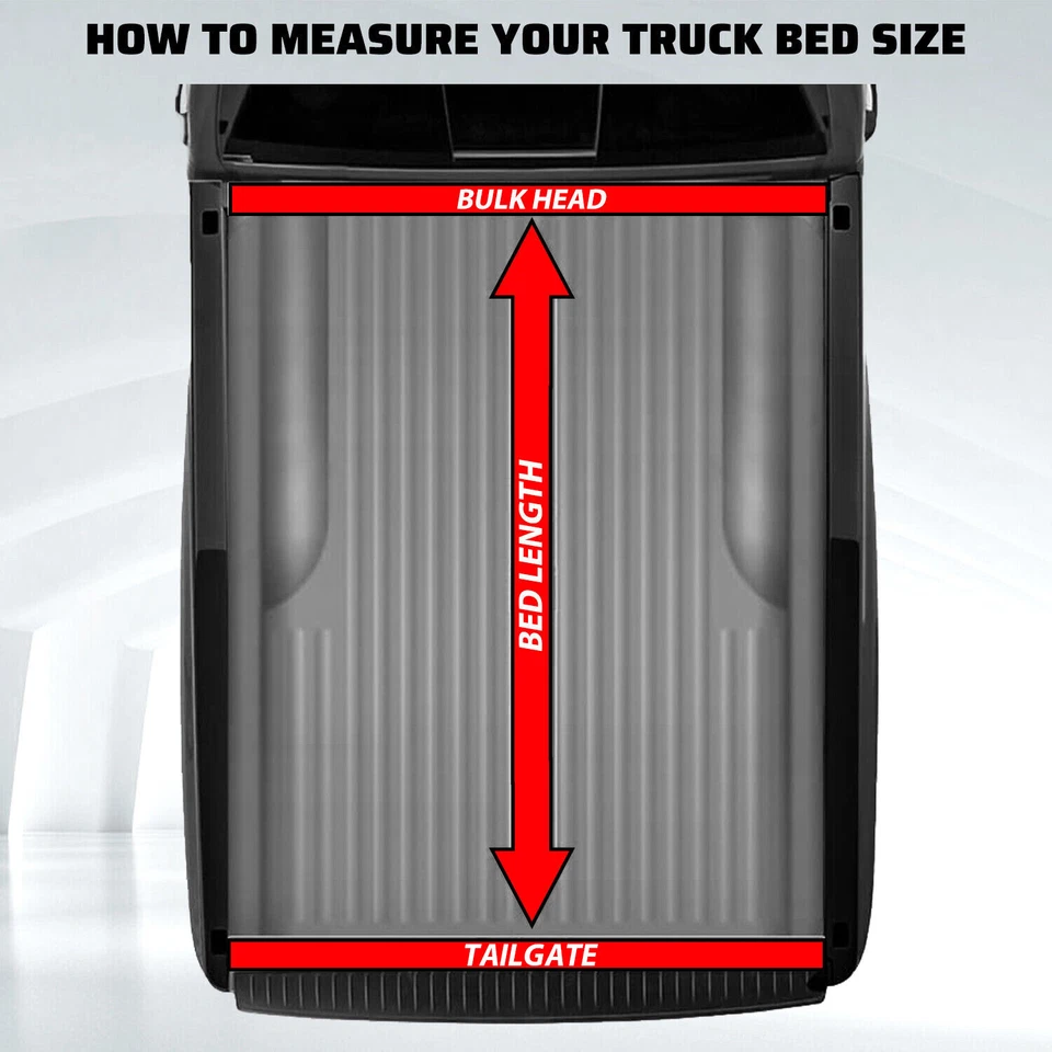 FOR CHEVY SILVERADO/GMC SIERRA 99-07 6.5FT BED SOFT VINYL ROLL-UP TONNEAU COVER - Image 4 of 4