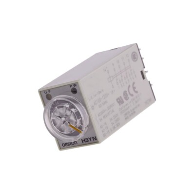 H3YN-4 DC24 Zeitrelais 0,1s-10min 4PDT 250VAC/3A 24VDC Sockel -10-50°C OMRON