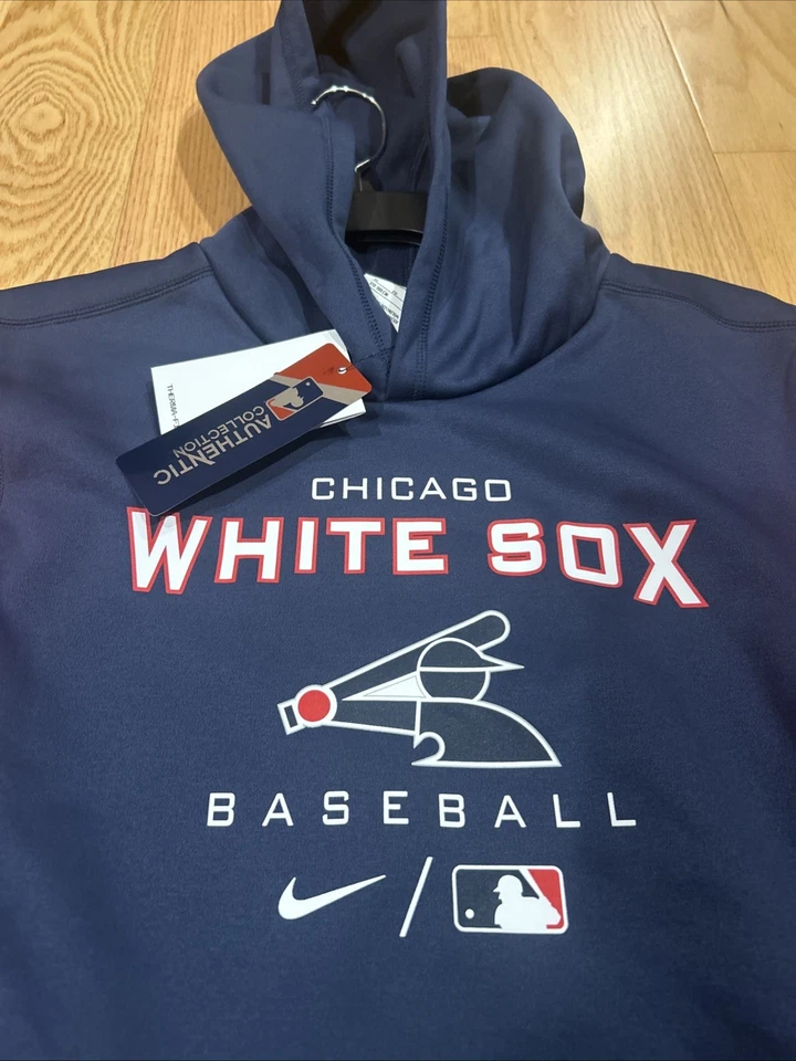 Nike MLB Chicago White Sox Authentic Collection Hoodie Youth Sz XL Boys NWT - Image 2 of 4
