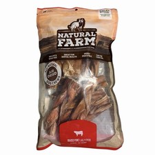 Natural Farm Braided 6" Power Bully Sticks 10 Count Air Dried Non-GMO Grass Fed