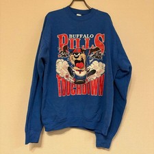 Buffalo Bills Touchdown 90s Retro style Royal Blue Sweatshirt Classic RM2519