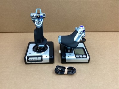 LOGITECH X52 HOTAS, SN 2133RY017B18, FLIGHT SIMULATION CONTROL YOKE  (P33013420)