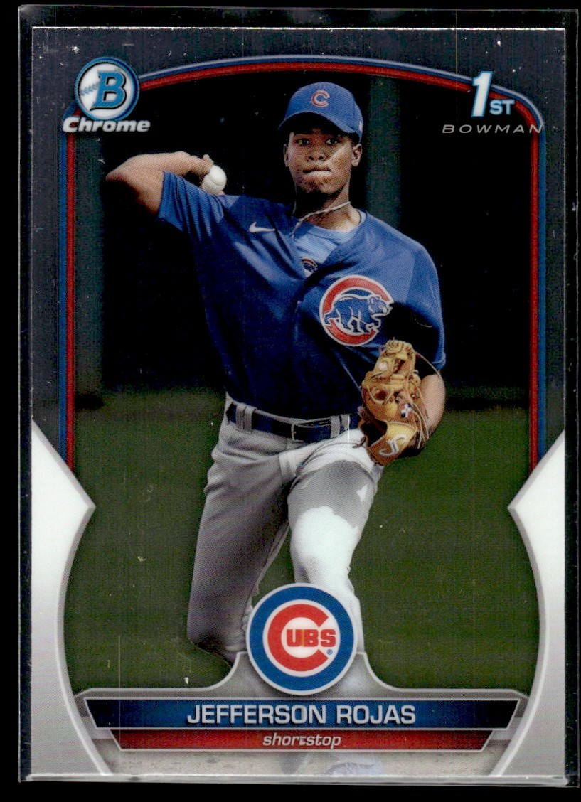2023 Bowman Chrome Prospects Jefferson Rojas Chicago Cubs #BCP-70