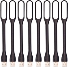 8 Pack Mini USB Light Flexible LED Laptop Computer Light Reading Lamp