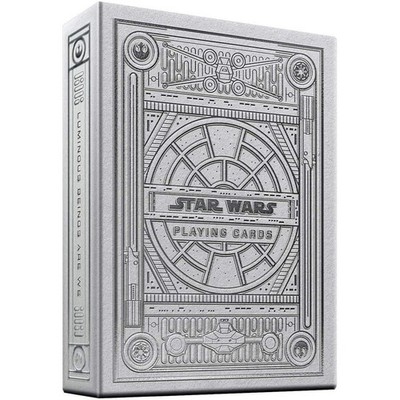 Theory11 Star Wars Featuring the Light Side Playing Cards Silver and White Deck
