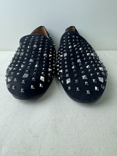 Black Brown 1826 Silvio Studded Loafers Shoes Men\'s Size 10 M RJ3SI321 MSRP $150 Black Brown 1826 Men main image 4