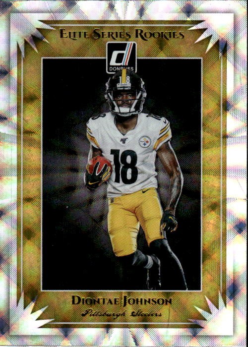 2019 Donruss Diontae Johnson #ESR-24 Elite Series Rookies Pittsburgh 20K