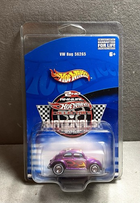 #ad Hot Wheels 2nd Annual Collectors Nationals 2002 VW BUG Purple RR #56265 $59.95