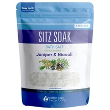 Sitz Bath Soak 2Lbs Sitz Salt Epsom Salt Hemorrhoid Soothing with Pure Essent...