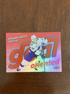 2025-26 Upper Deck Series 1 Goal Oriented Brayden Point #GO-13 Red /199 SP