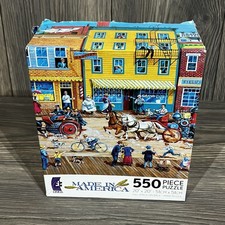 Ceaco Fire Alarm 550 Piece Jigsaw Puzzle Made in America Bob Pettes COMPLETE