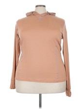 Fabletics Women Brown Sweatshirt 3X Plus