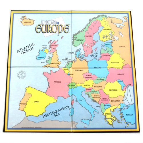 10 Days In Europe Board Game Complete Out Of The Box Games 2005 - Picture 4 of 7