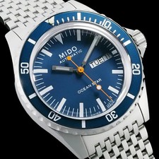 Mido Ocean Star Tribute M026.830.11.041.00 Stainless Steel Blue Dial #SU307