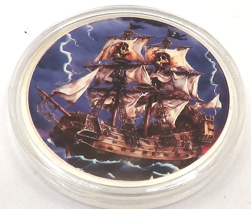 Pirates Peace Love& Hayleybug 1oz Silver  round