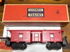 Lionel Postwar O Gauge 6517 Bay Window Caboose w/box Illuminated