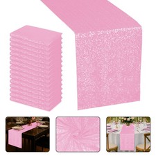 Sequin Table Runner Shiny Sparkly Dinner Table Party for Christmas Wedding Décor