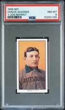 1995 IMT T-206 REPRINT HONUS WAGNER PSA 8