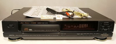 #731 CD-Player FISHER AD-9030 in Top Zustand, mit Remote-Kabel, BDA, Cinchkabel