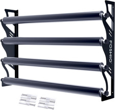 Vinyl Holder with Mounting Hardware,Metal Rack Heavy Duty Vinyl Storage Tool for