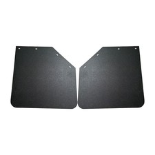 Pair 24"x24" Heavy Duty Rubber Mud Flaps for Semi-Truck, Universal Heavy Duty