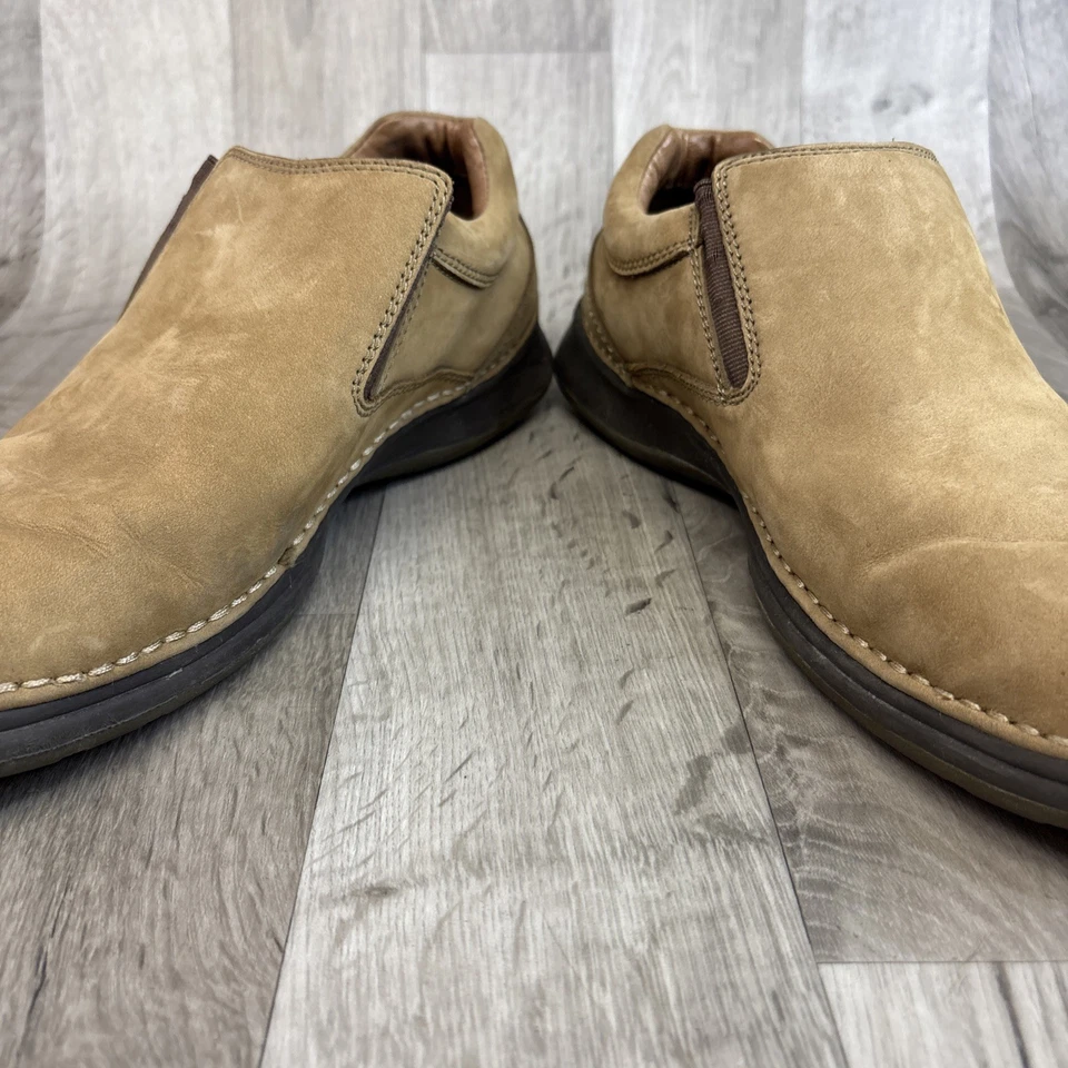 Zapatos Mocasines Informales Sin Cordones Hush Puppies Para Hombre Talla 13 M Taupe 15127 Foto 3 de 4
