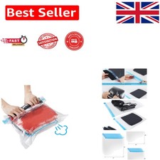 10-Pack Travel Space Saver Bags - Maximize Packing with No Vacuum Needed